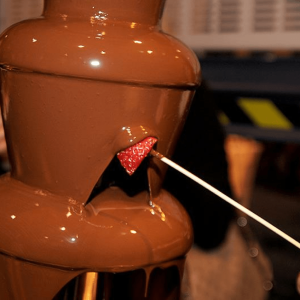 CsokoládéFontana, csoki fondue rendezvényre